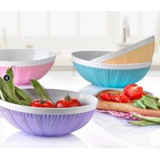 SALAD BOWL 1,6L HOB031247, zeleno-tyrkysová