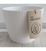 Kvetináče Magnolia ECO recycled jumper 190 biely