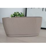 Truhlík MIKA s podmiskou 27cm taupe