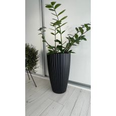 Kvetináč MIKA SLIM 30 čierny 29cm