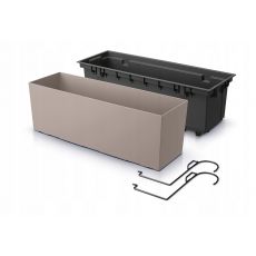 Truhlík s hákami URBI CASE DUC600W 58cm mocca